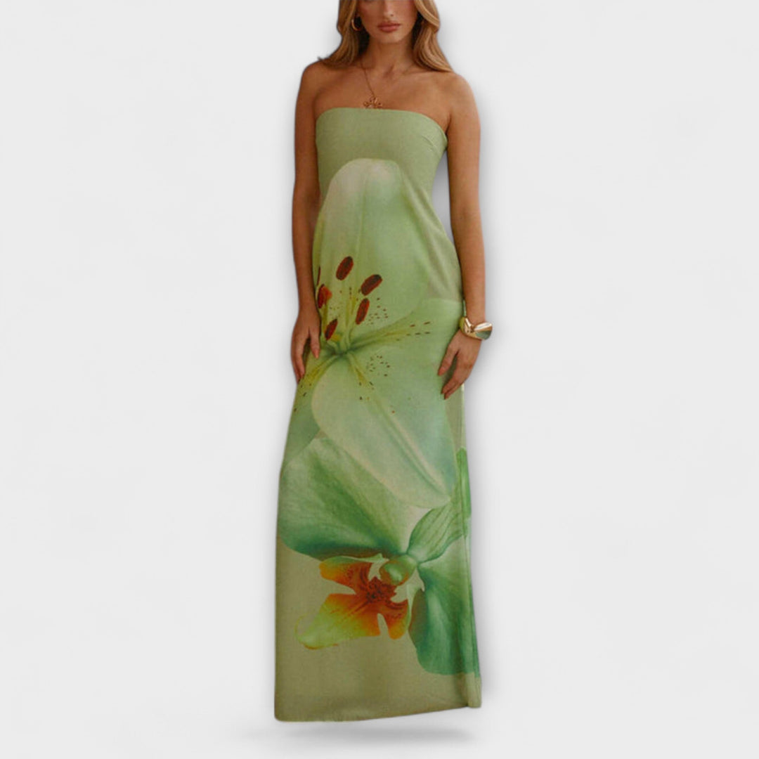 Melanys | Vestido con estampado floral