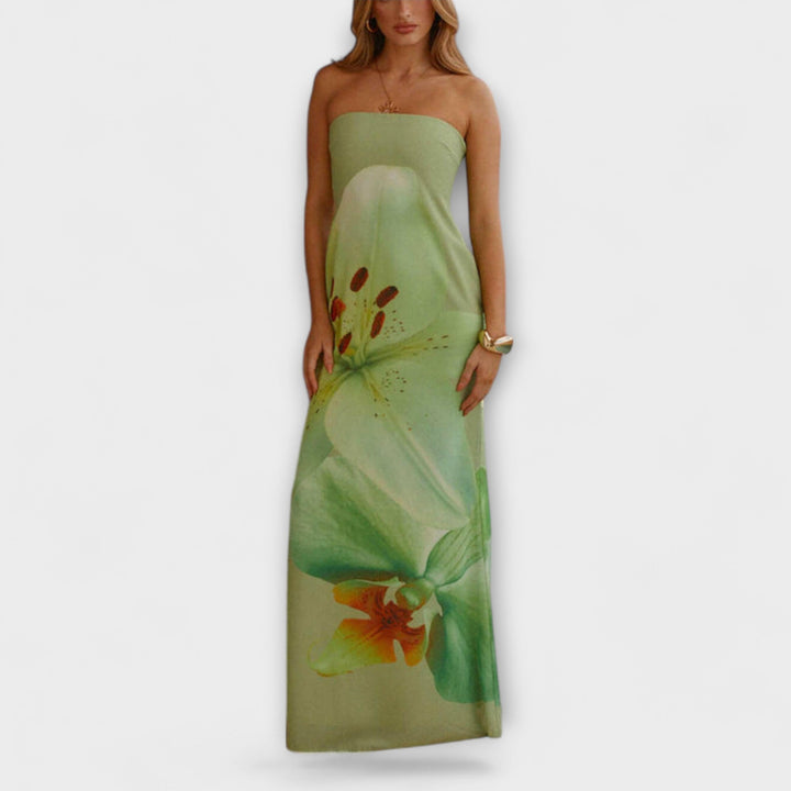 Melanys | Vestido con estampado floral
