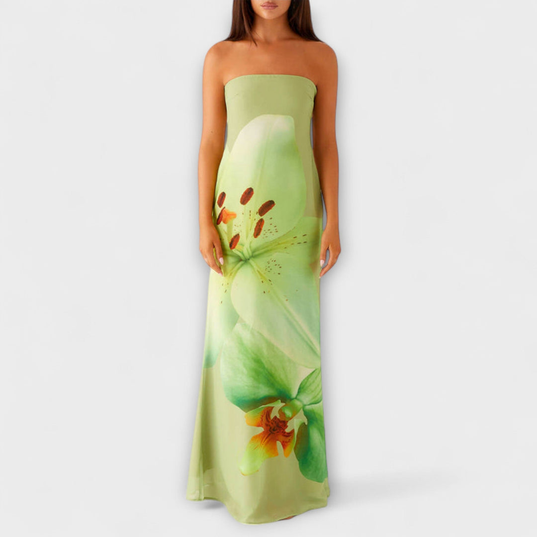 Melanys | Vestido con estampado floral