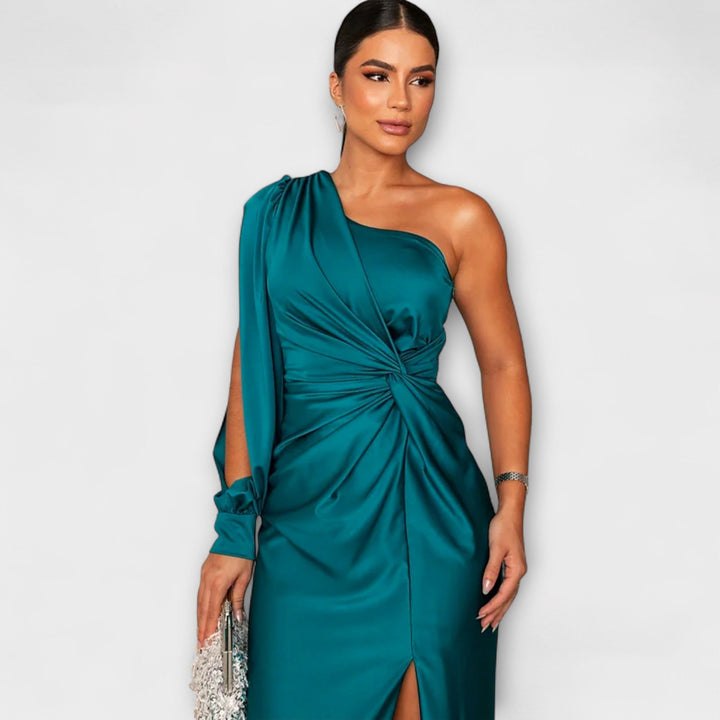 Orlinda | Vestido asimétrico
