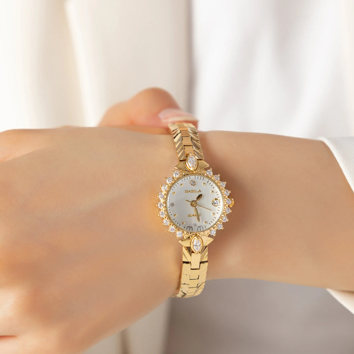 Adonaria | Reloj de pulsera con joyería