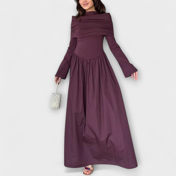 Mireida | Vestido drapeado