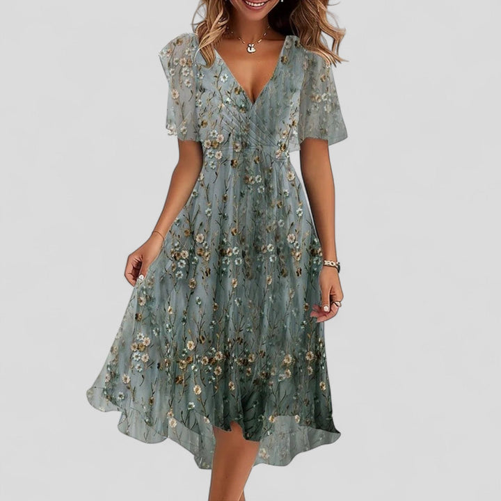 Palmina | Vestido de gasa