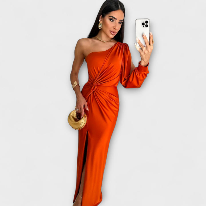 Orlinda | Vestido asimétrico