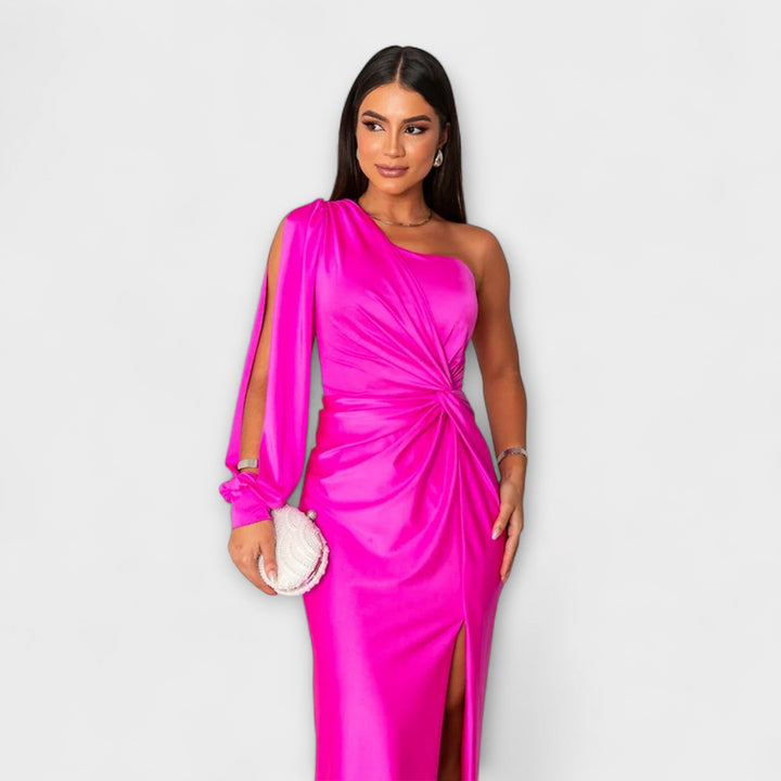 Orlinda | Vestido asimétrico