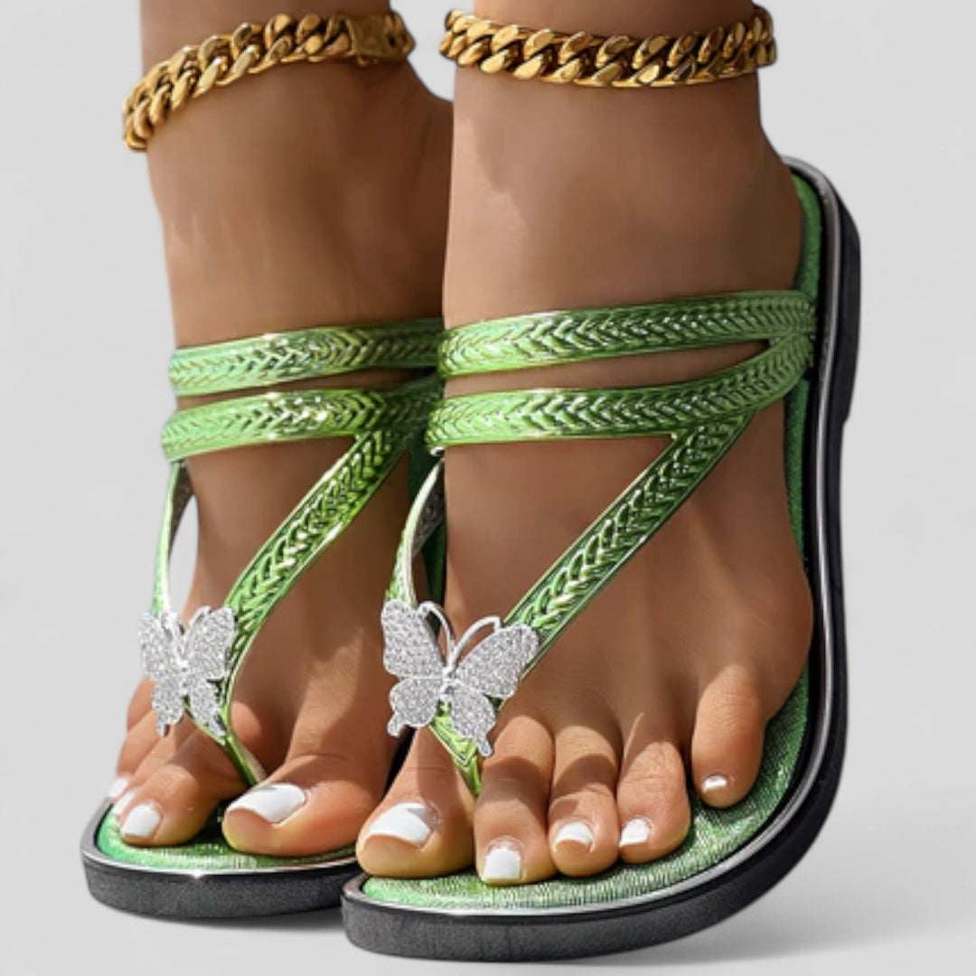 Nayelis | Sandalias brillantes
