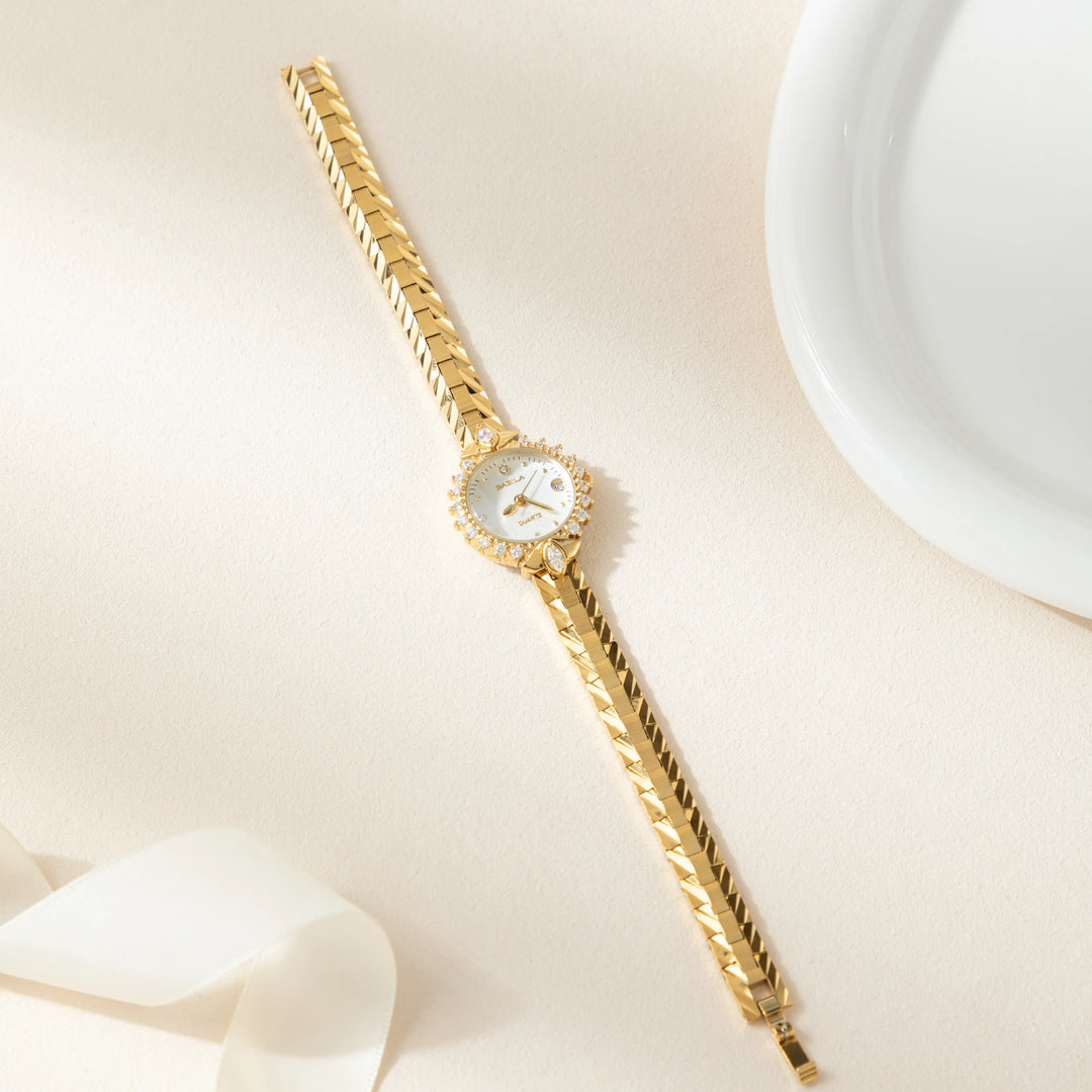 Adonaria | Reloj de pulsera con joyería