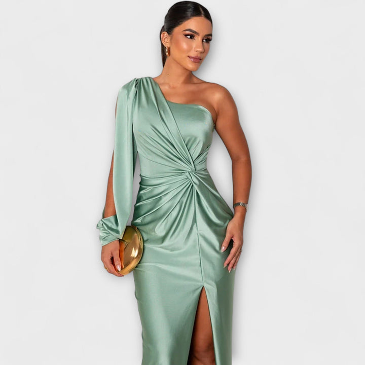 Orlinda | Vestido asimétrico