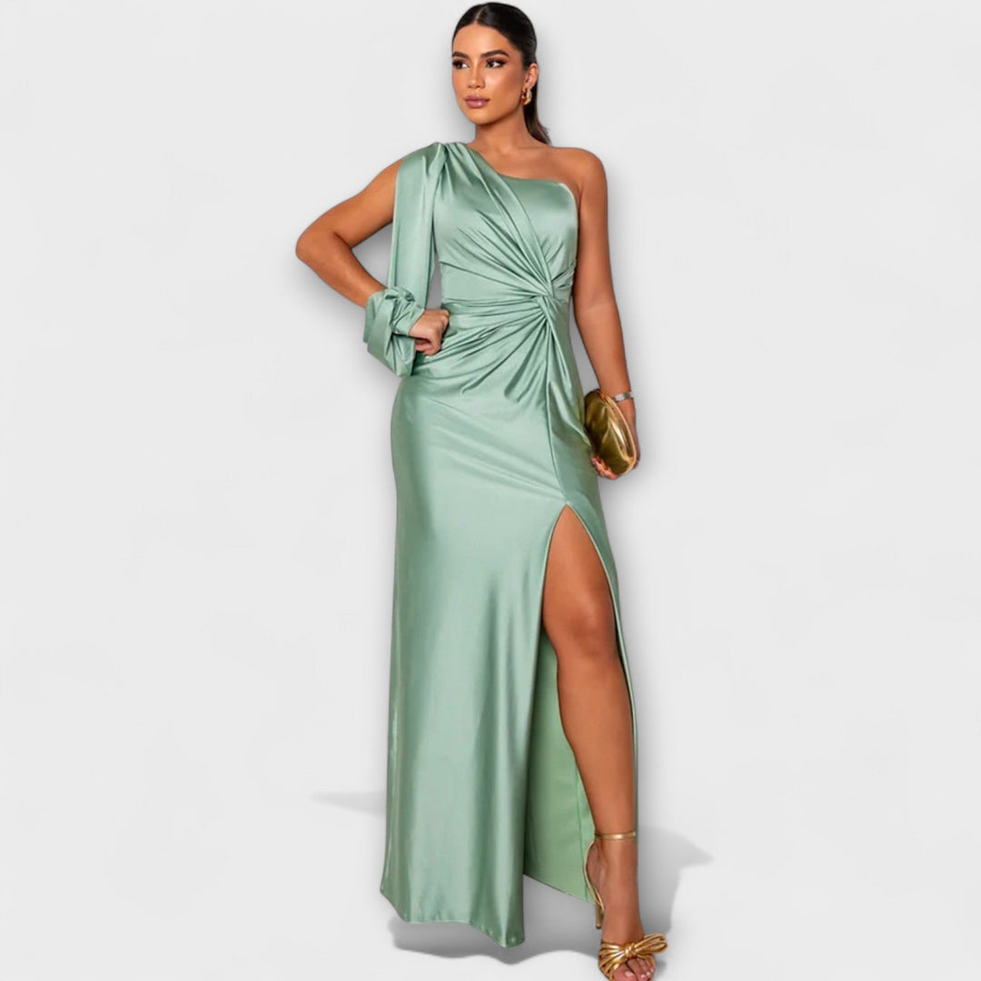 Orlinda | Vestido asimétrico