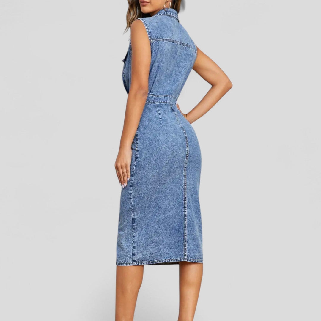 Maravillas | Vestido Midi de Denim