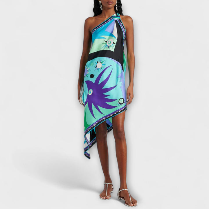 Zaida | Vestido asimétrico