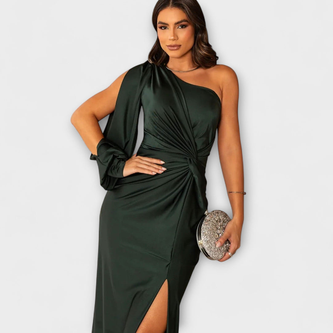 Orlinda | Vestido asimétrico