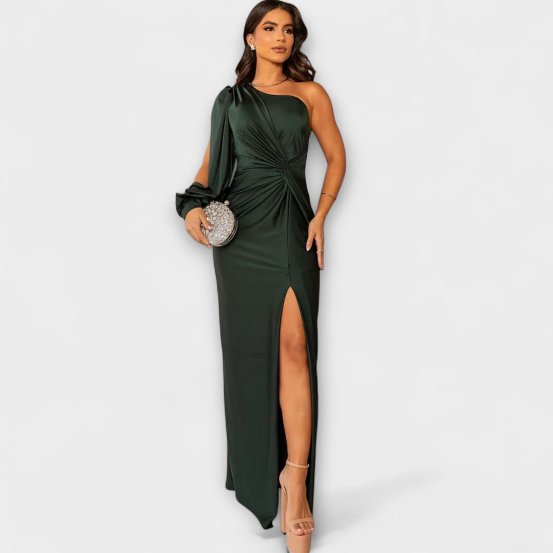 Orlinda | Vestido asimétrico
