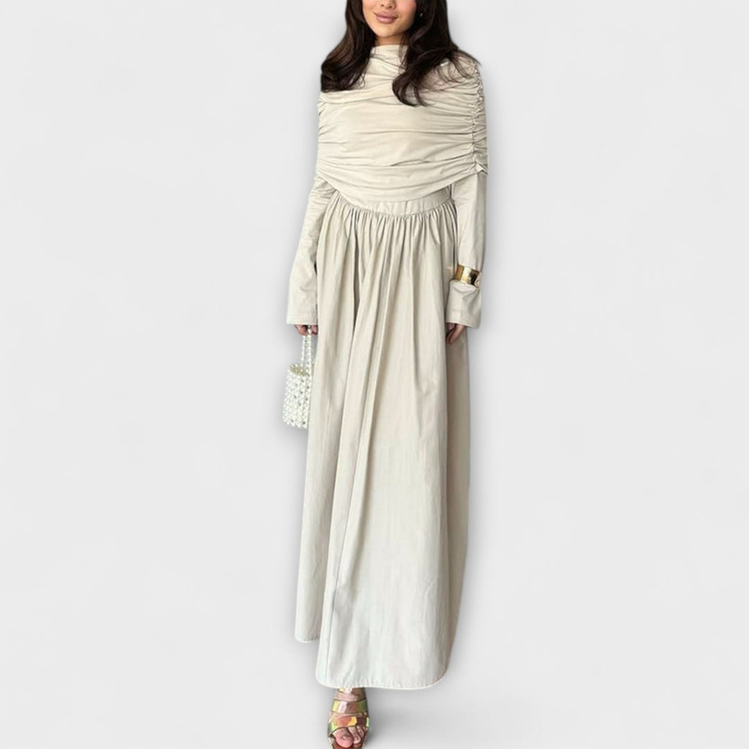 Mireida | Vestido drapeado