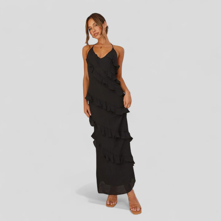 Severina | Vestido con Volantes
