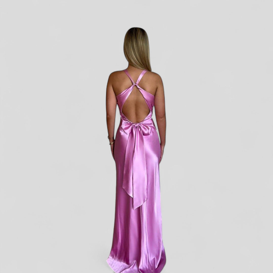 Zorione | Vestido de Noche de Satén