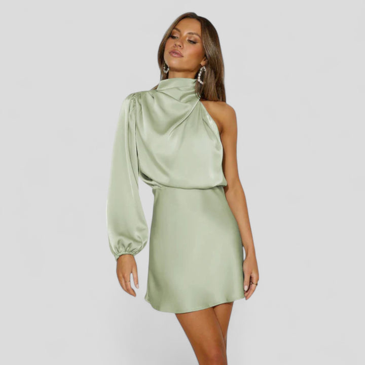 Yohana | Vestido satinado
