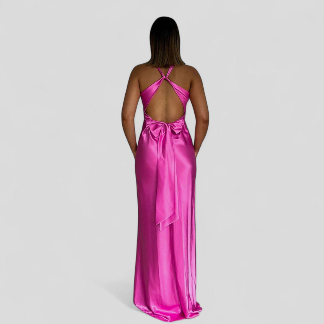 Zorione | Vestido de Noche de Satén