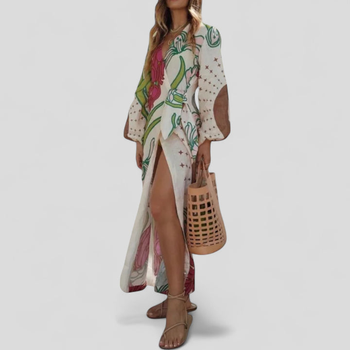 Jandira | Vestido estampado
