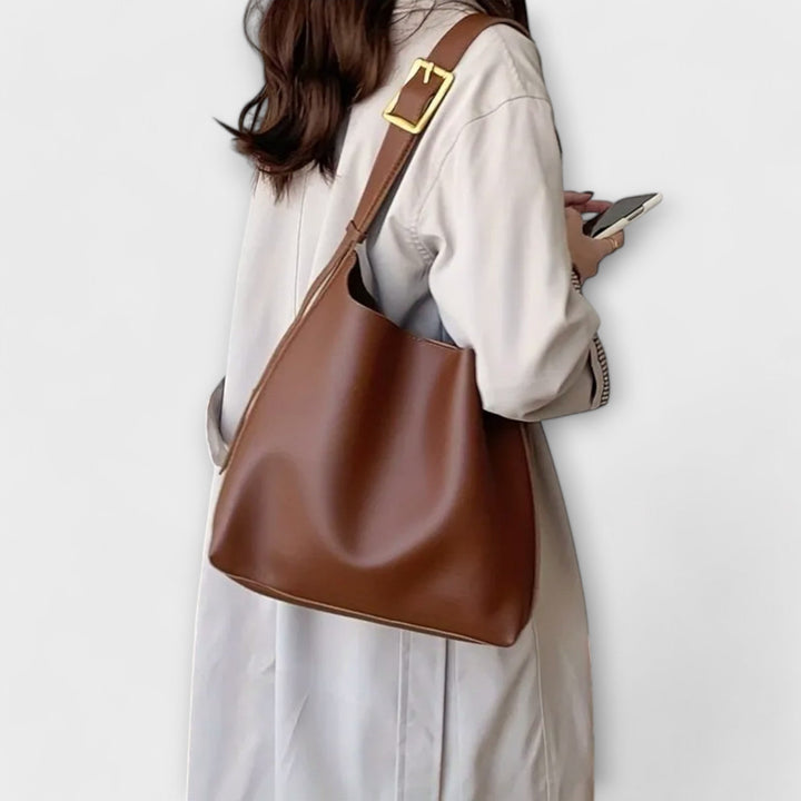 Claricia | Bolso de hombro de cuero