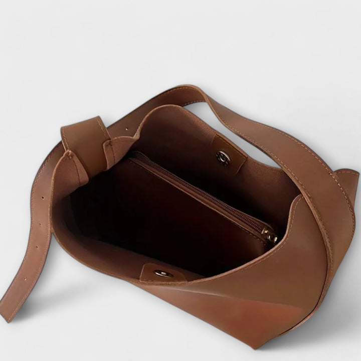 Claricia | Bolso de hombro de cuero