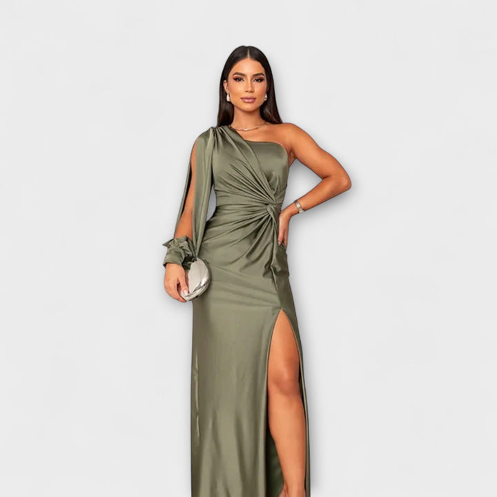 Orlinda | Vestido asimétrico