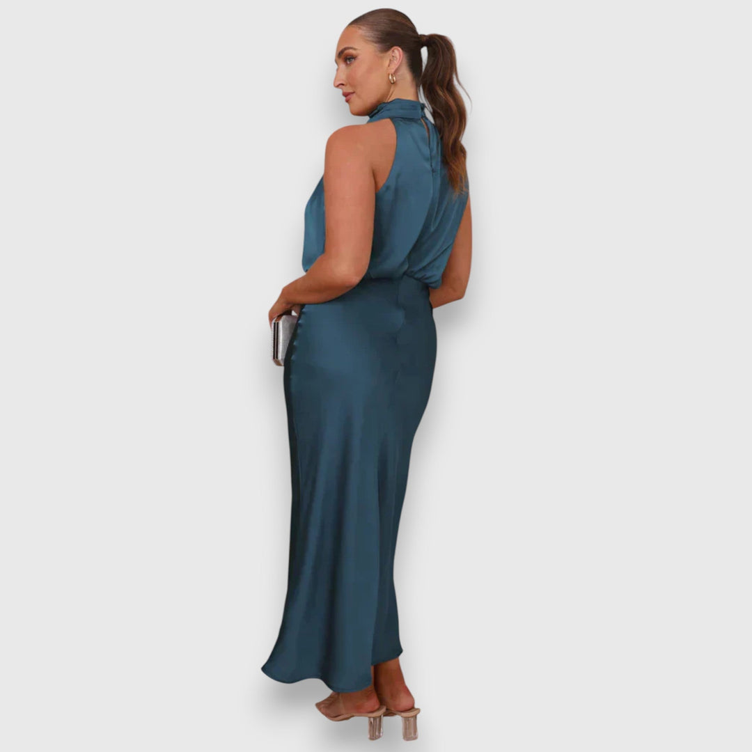 Emerita | Vestido satinado