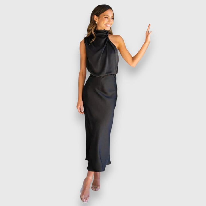 Emerita | Vestido satinado