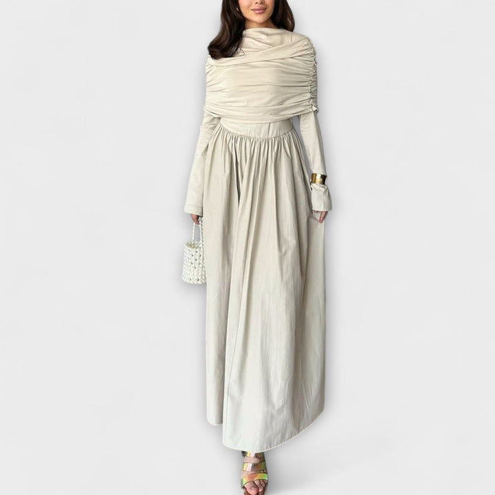 Mireida | Vestido drapeado