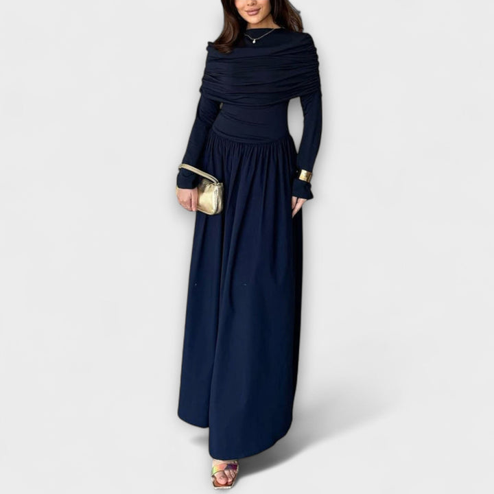 Mireida | Vestido drapeado