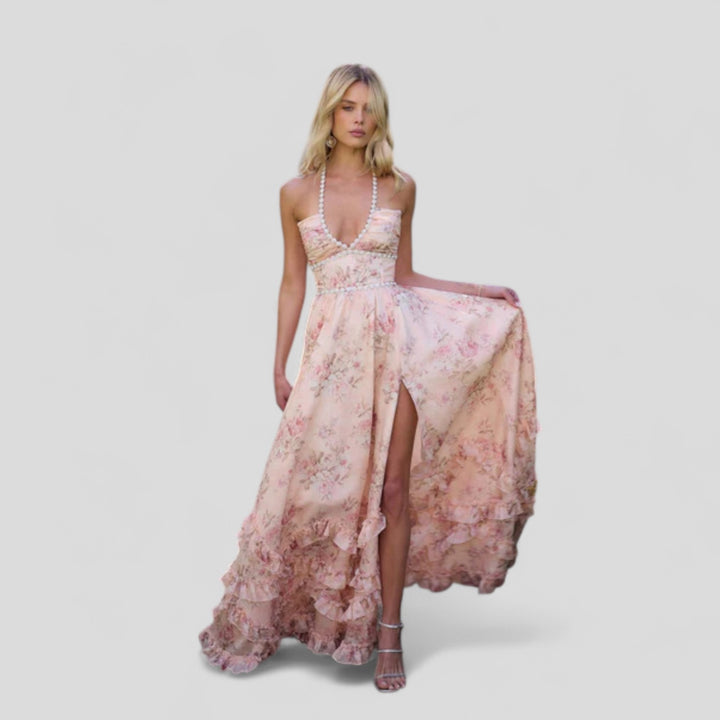 Mirela | Vestido de volantes