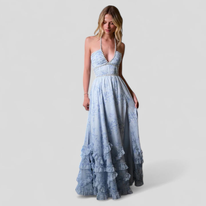 Mirela | Vestido de volantes
