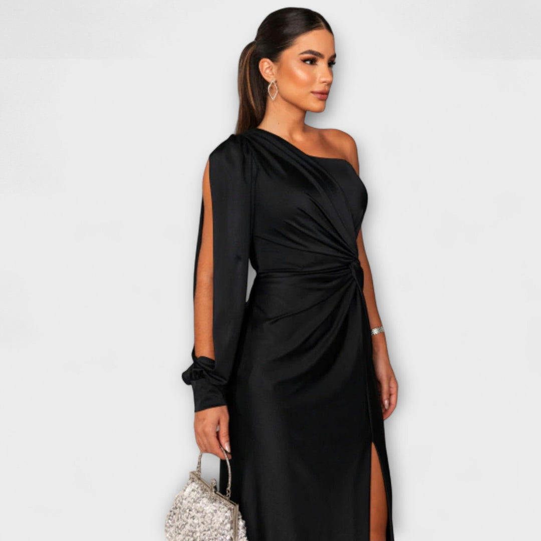 Orlinda | Vestido asimétrico
