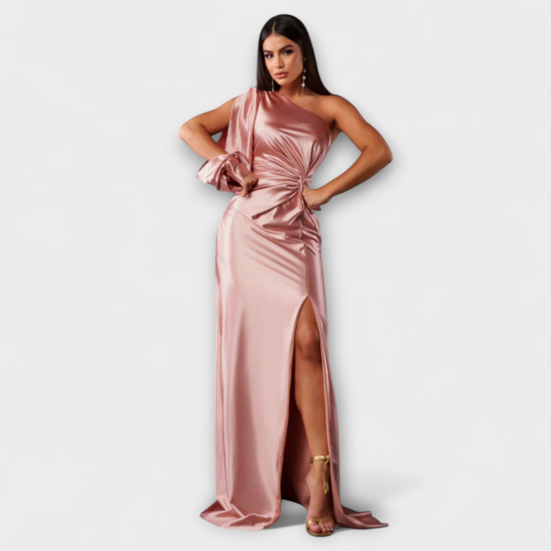 Orlinda | Vestido asimétrico