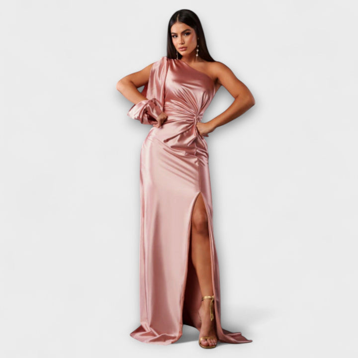 Orlinda | Vestido asimétrico