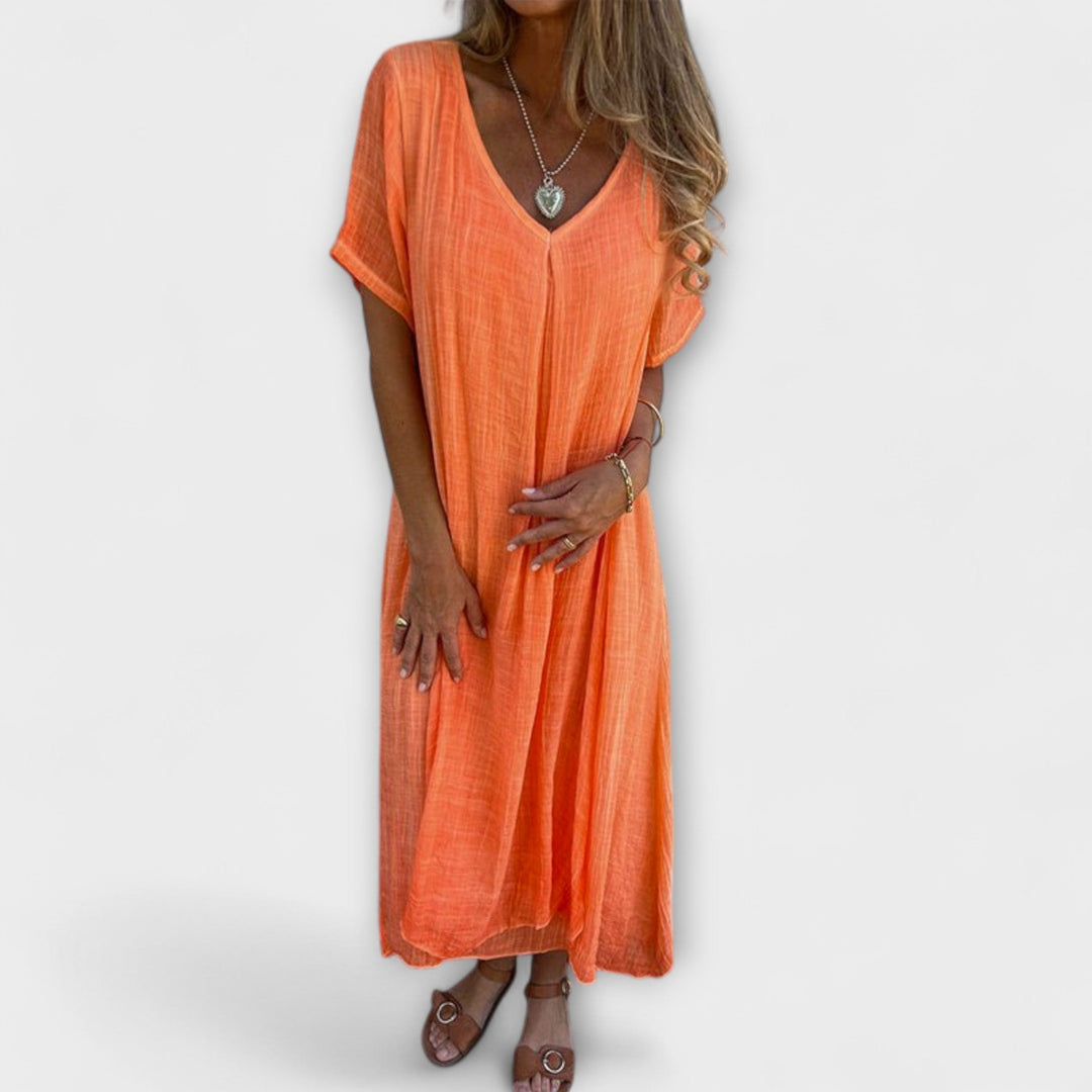 Meliza | Vestido de lino