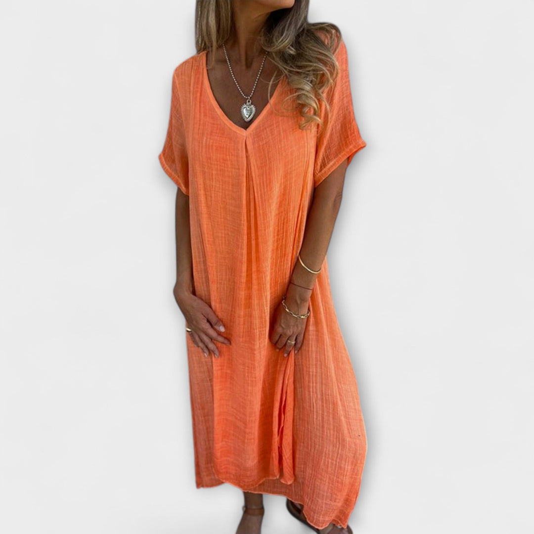 Meliza | Vestido de lino