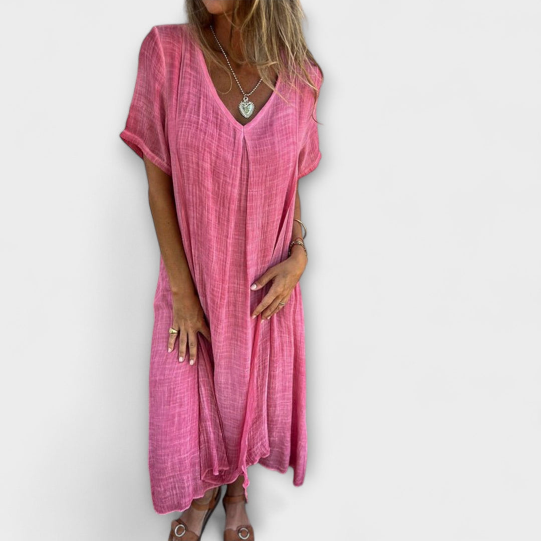 Meliza | Vestido de lino