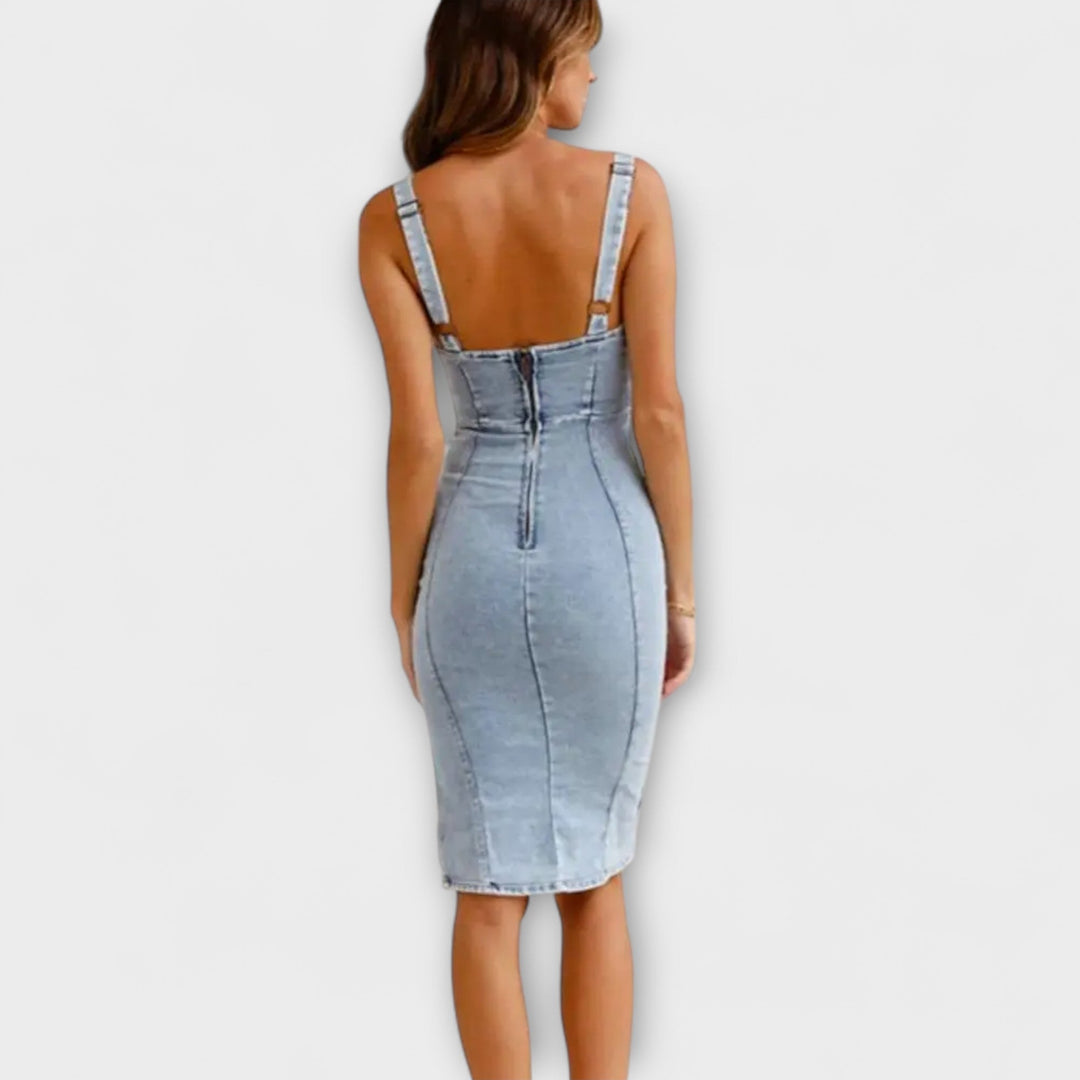 Iliana | Vestido denim