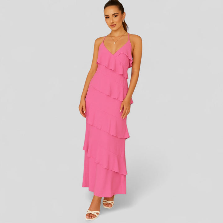 Severina | Vestido con Volantes