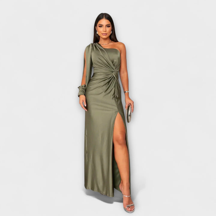 Orlinda | Vestido asimétrico