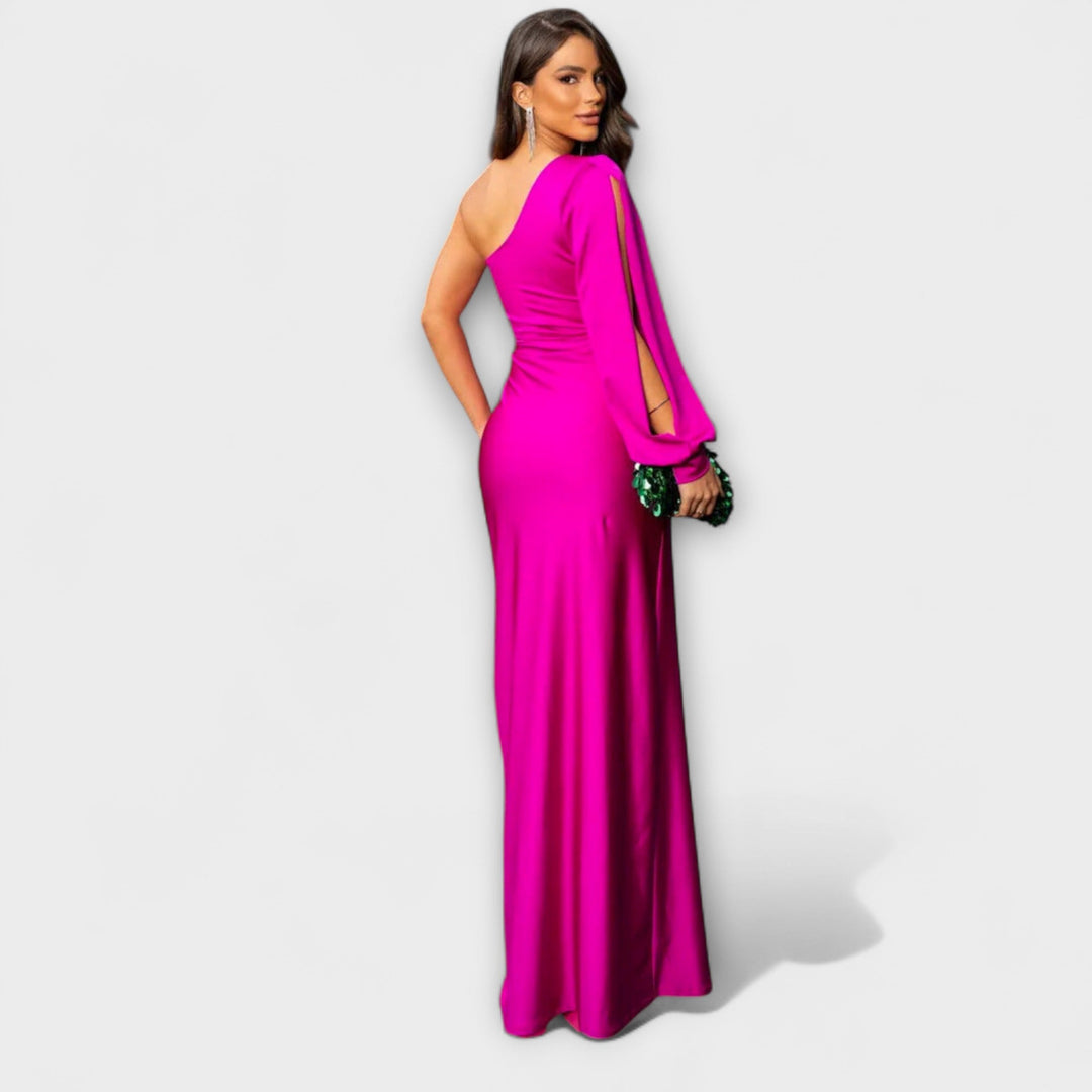 Orlinda | Vestido asimétrico